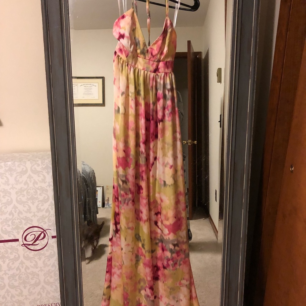 Beautiful silky maxi dress